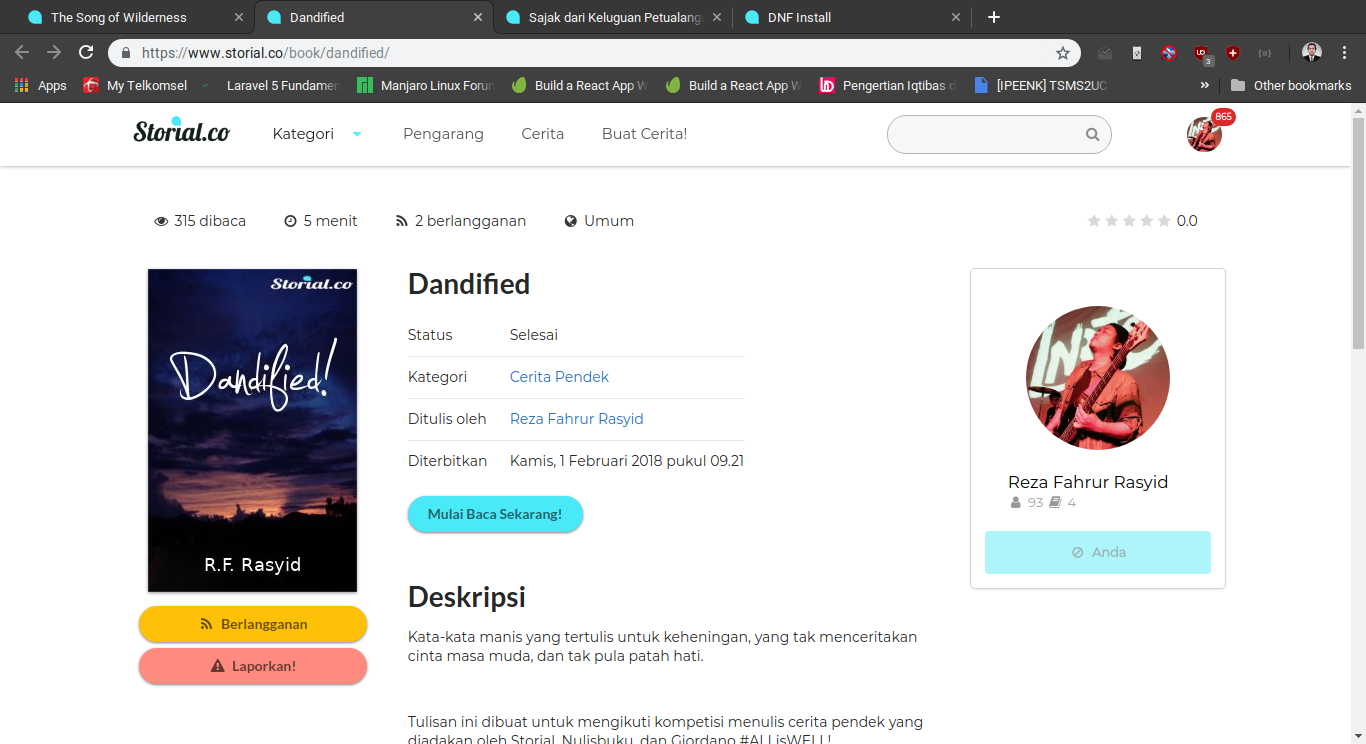 dandified